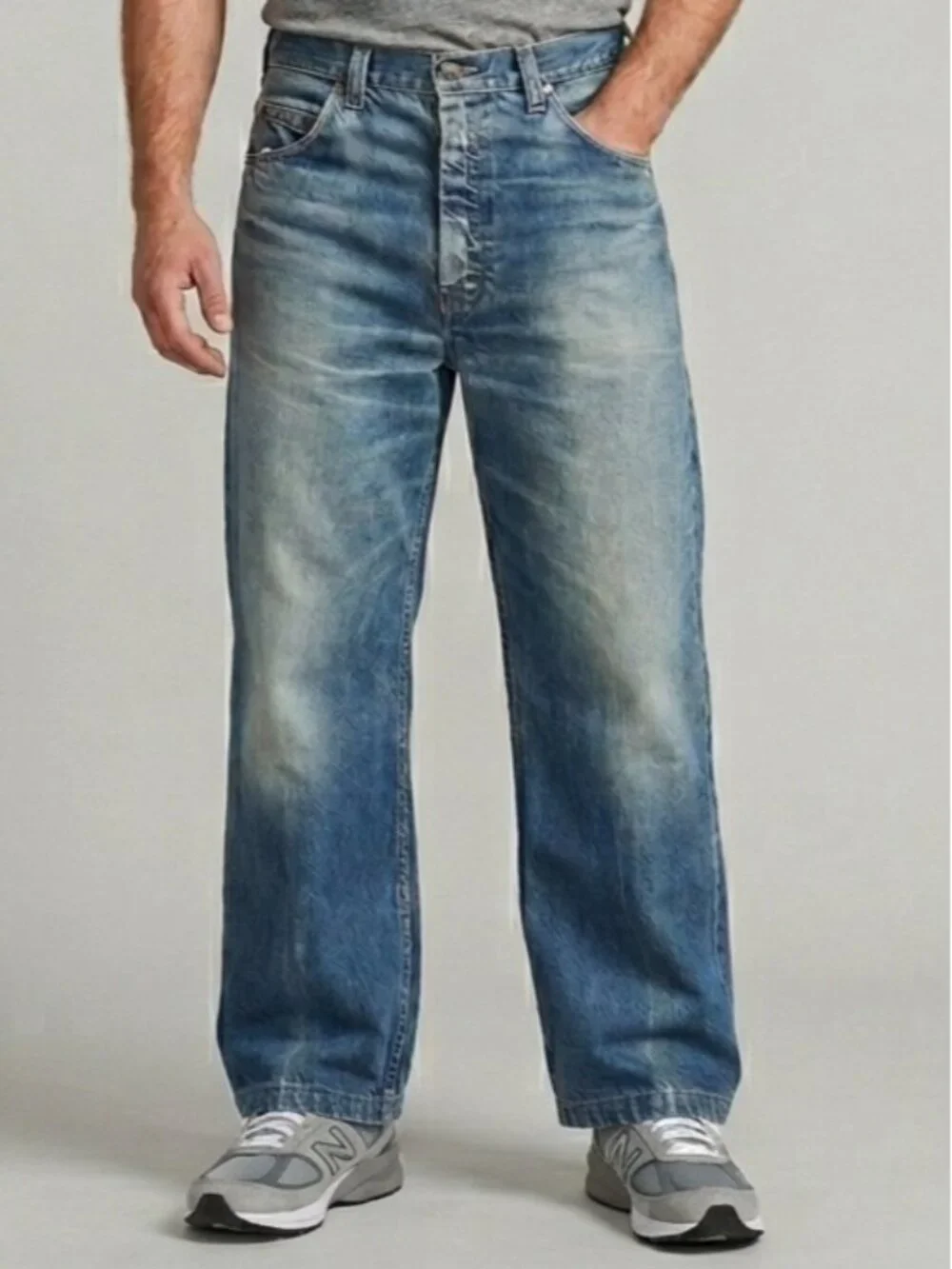 Vintage 70s Howick Riders Wider Straight Leg Jeans - 32 x 27